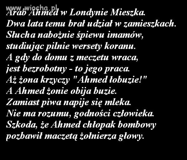 Wierszyk na czasie.