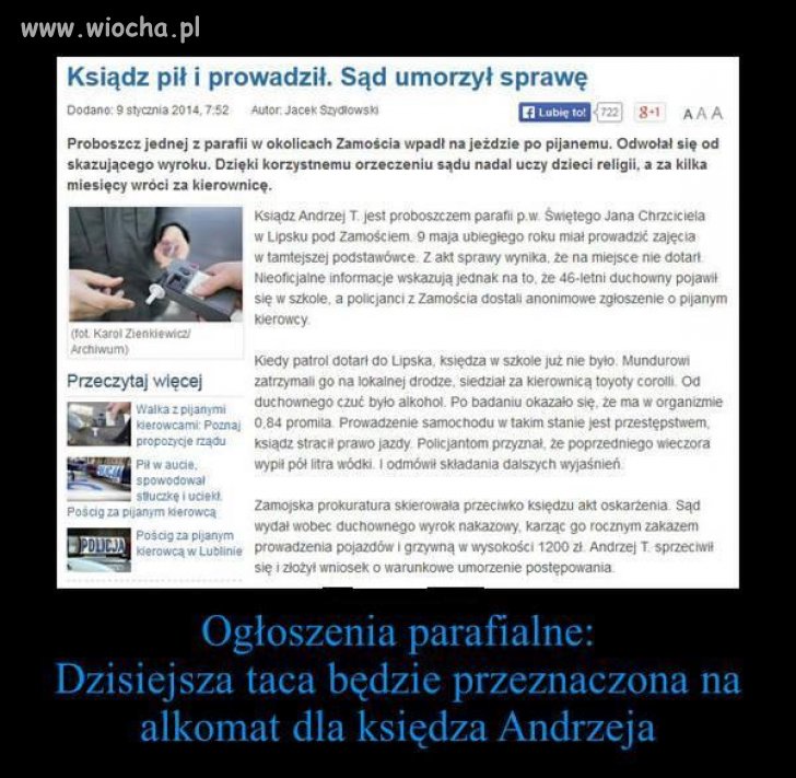 Ogłoszenie parafialne...