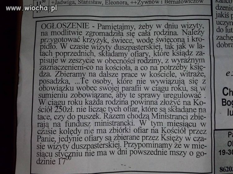 Kościelny HARACZ