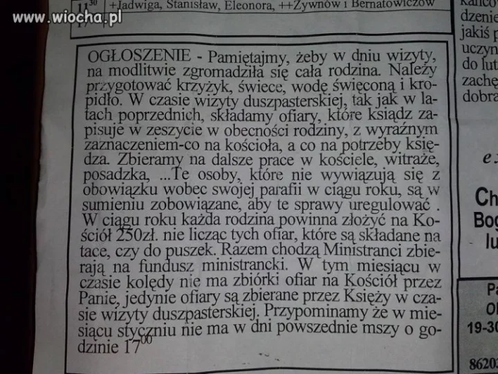 Kościelny HARACZ