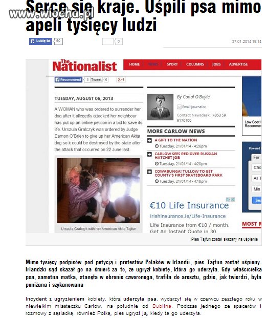 Serce się kraja