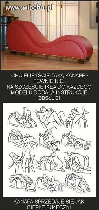 Kanapa z Ikei