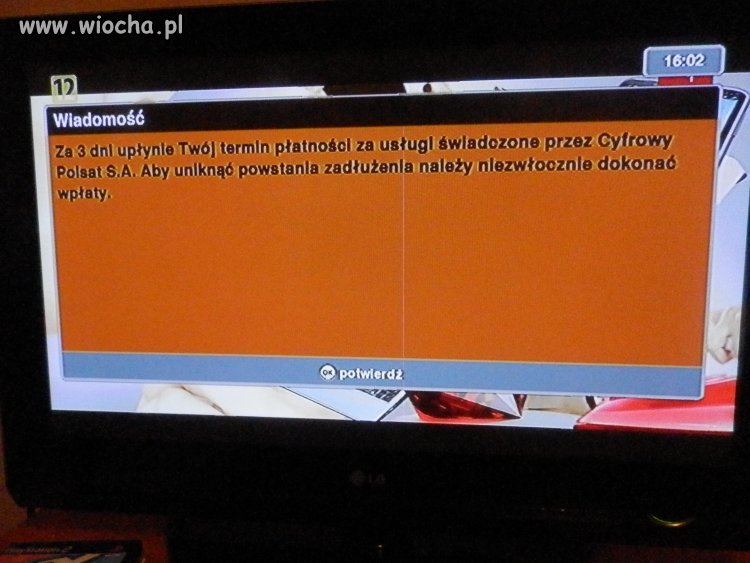 Tak Polsat traktuje klientów- przypominajki na TV