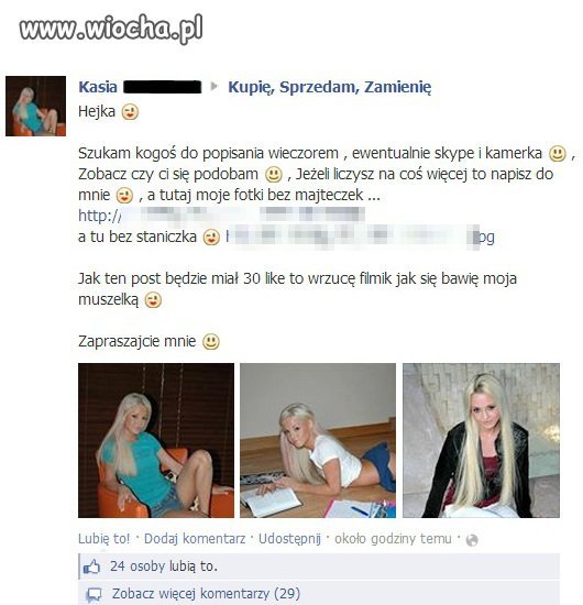 Najważniejsze to znaleźć kogoś dla siebie.