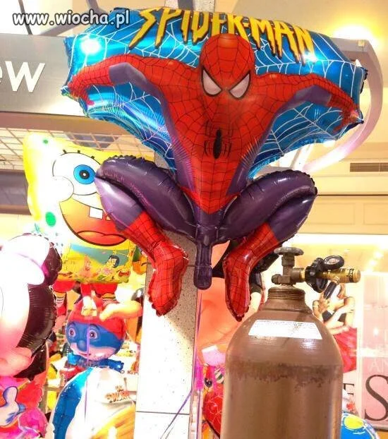 Spiderman i jego wacek