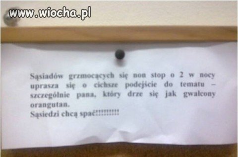 Też miałam taką sąsiadkę