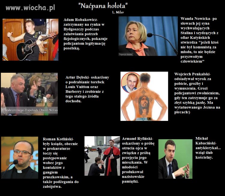 Takich to posłów sobie wybieramy...