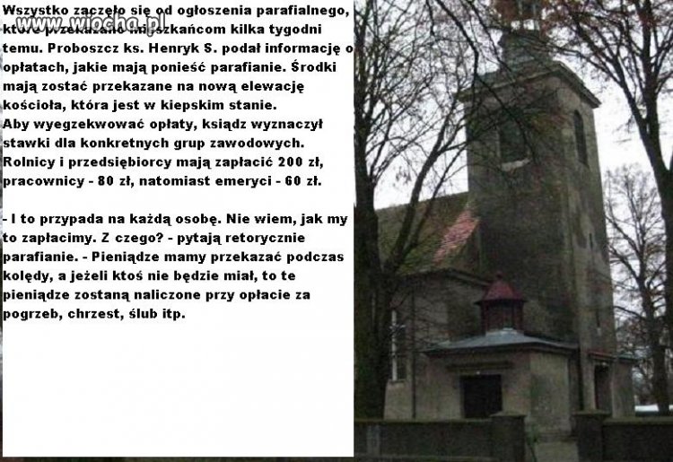 Bunt parafian z Popowa Ignacewa,gm. Mieleszyn