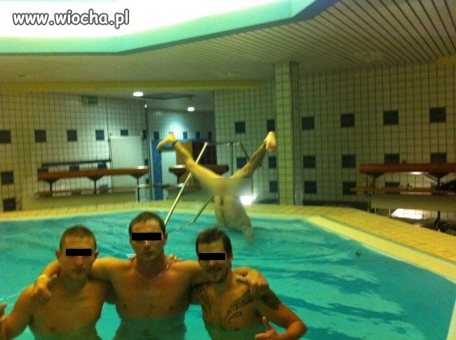 Takie tam na basenie