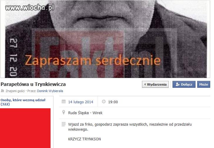Parapetówka u Trynkiewicza