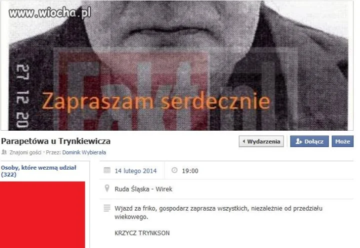 Parapetówka u Trynkiewicza