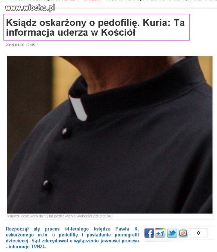 Dla kurii nie ważne są ofiary zwyrodnialca ...