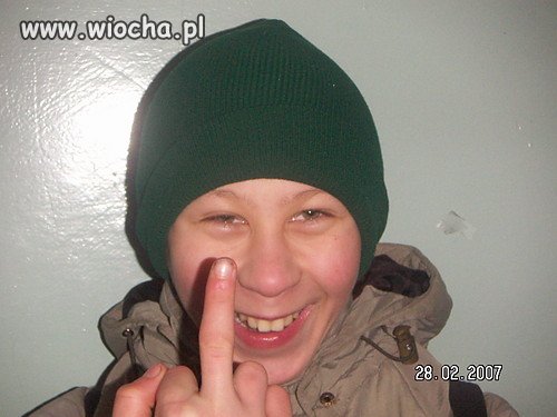 Chyba był dopiero co