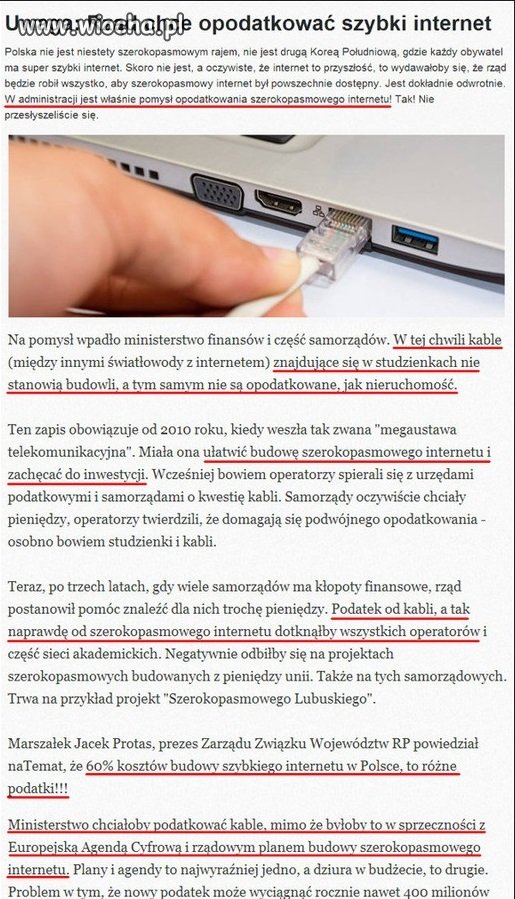 Może jeszcze podatek od śniegu i mrozu