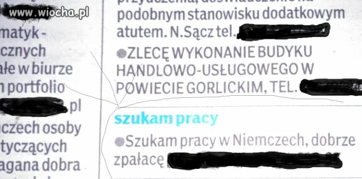 Szukam pracy