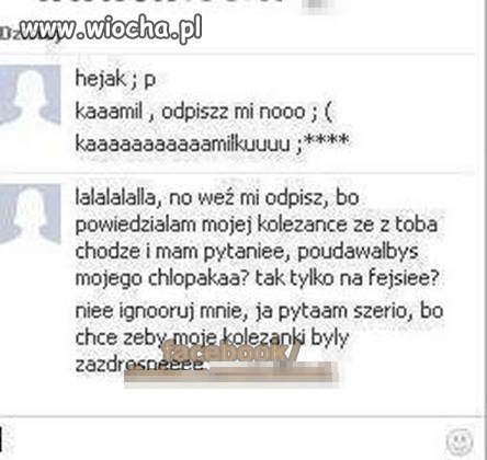 Poudajesz na fejsie...