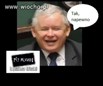 Widać że, ...