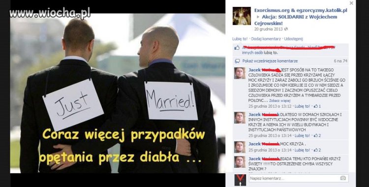 Mistrza Jacka sposób na gejów...