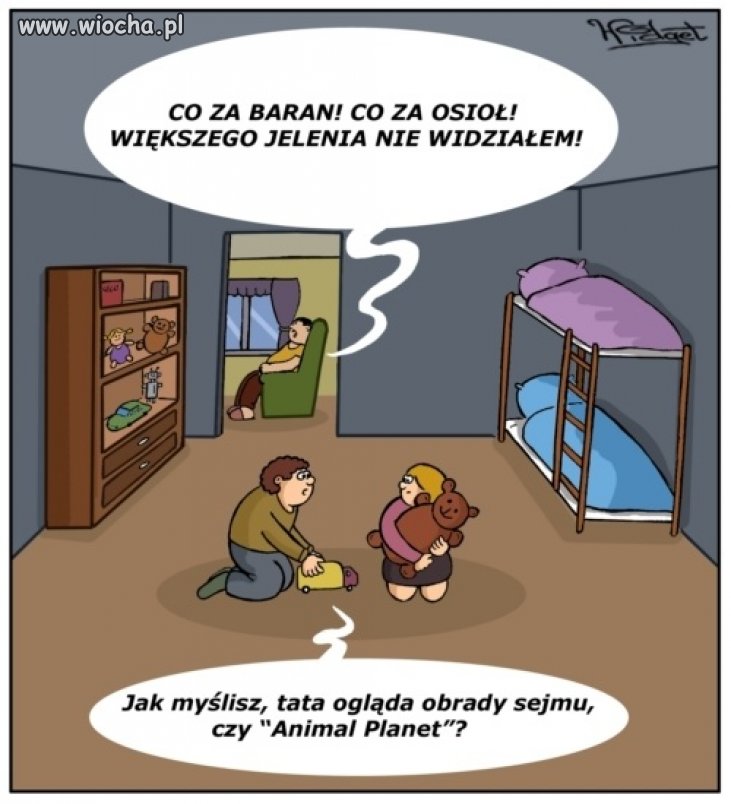 Co ogląda tata...