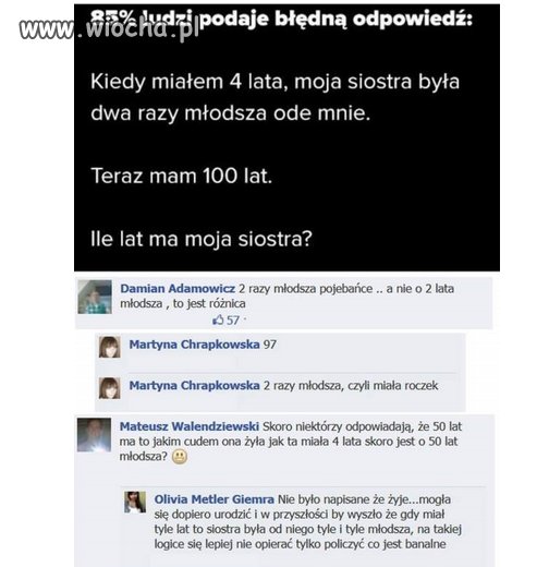Kilka komentarzy w odpowiedzi na pytanie