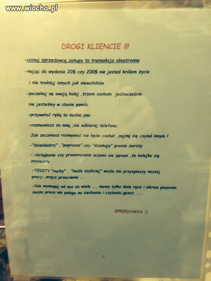 Regulamin kupującego