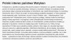 Polski interes państwa Watykan 