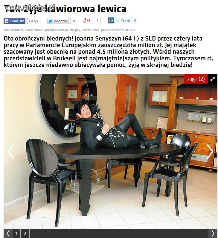 Lwica na stole