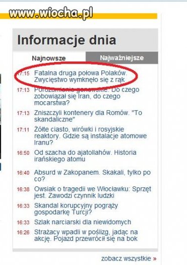 Dziennikarze, którzy wstawiają newsy