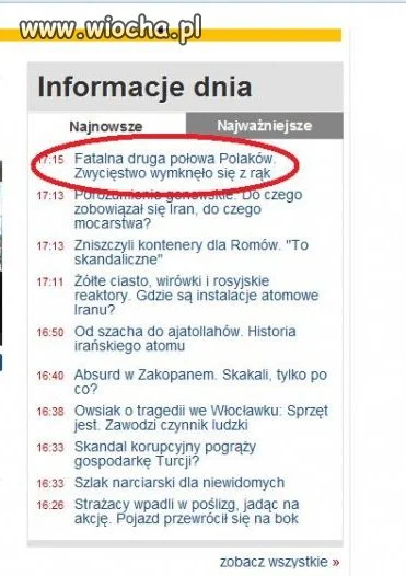 Dziennikarze, którzy wstawiają newsy