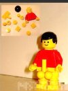 Ludzik z klocków Lego