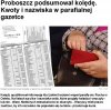 A Ty ile dałeś księdzu?