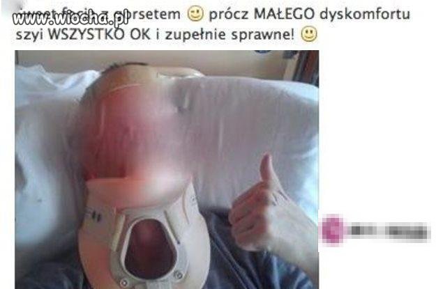 Policjant który rozbił porsche po pijaku