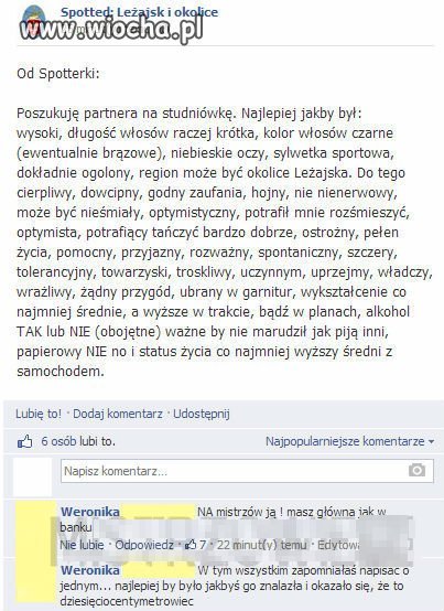 Zasłużyła żeby ją dodać także na "Wiochę"