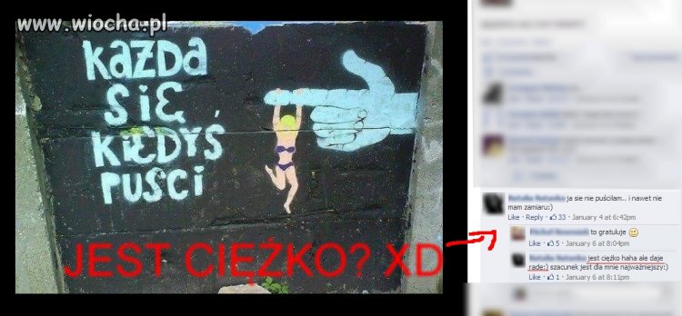 Ciężko się nie puszczać