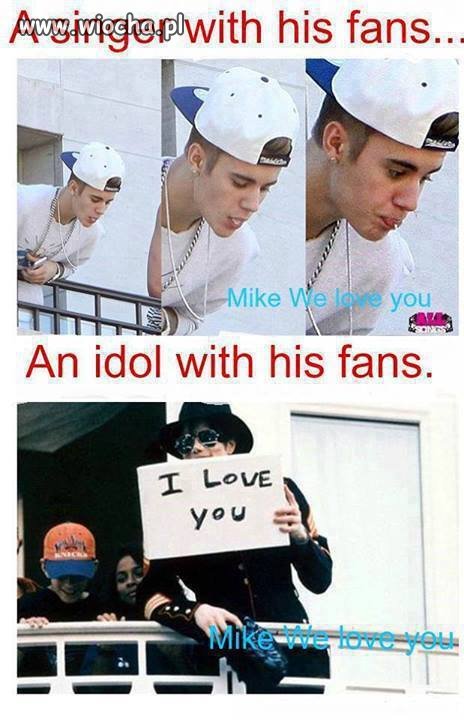 Justin Bieber i Michael Jackson