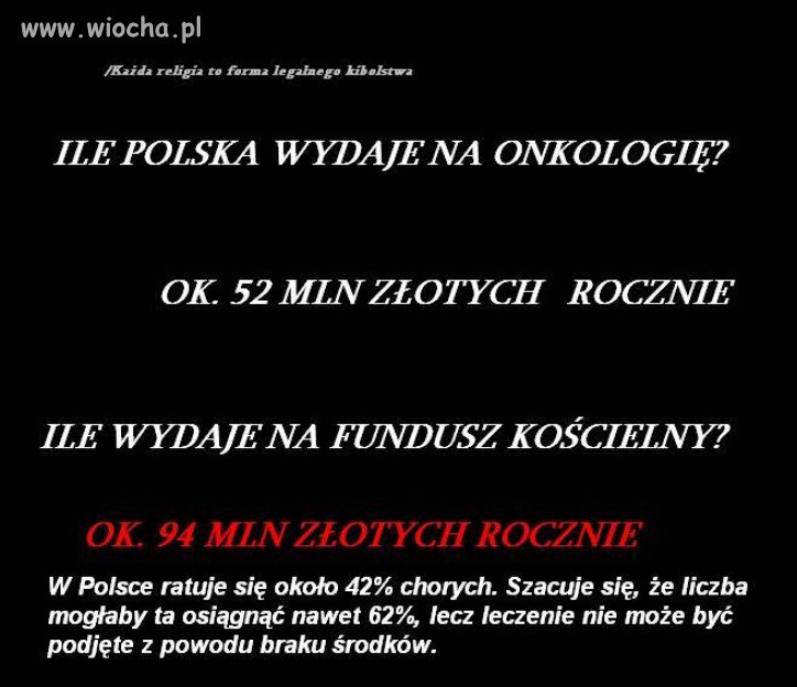Co ważniejsze...