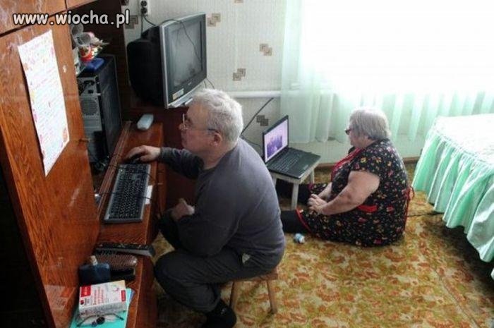 Babcia przestań "ściągać" bo mam lagi...