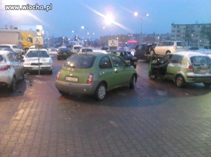 Mało że inwalidka...