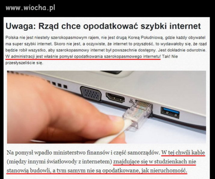 Kolejny durny pomysł