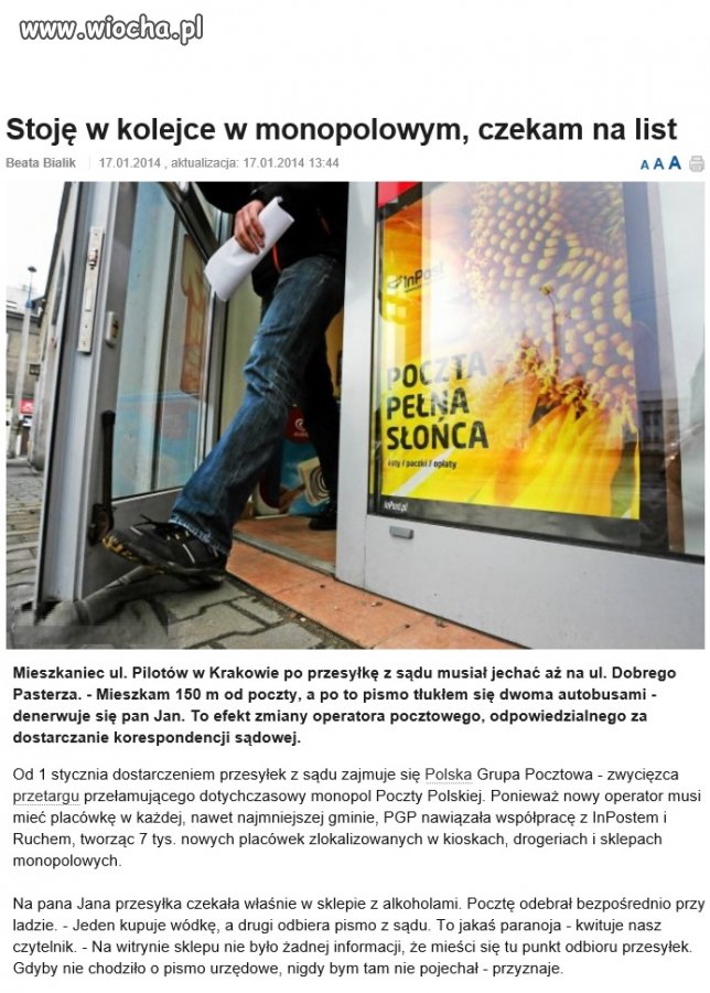 Flaszkę wódki i...wezwanie do sądu poproszę