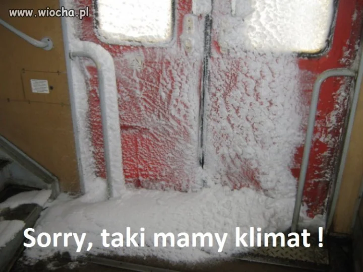 Sorry, taki mamy klimat