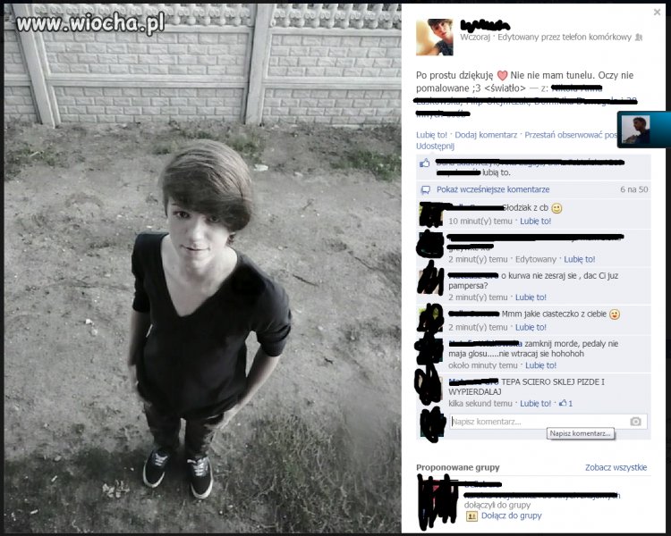 Taki młody. To ja się pytam?! Co będzie w przyszłości?