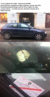 Audi od kilku godzin blokuje bramę.