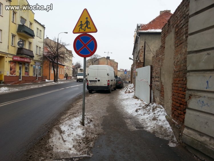 Cd. parkowanie w Gnieznie