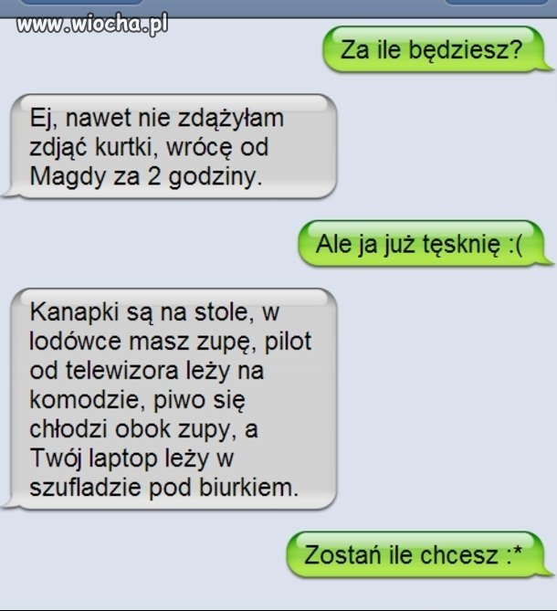 Ile mężczyźnie wystarczy do szczęścia ?