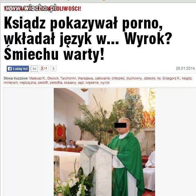 Rok w zawieszeniu za pedofilię...