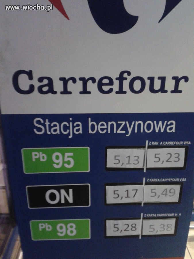 CENY PALIW CARREFOUR !