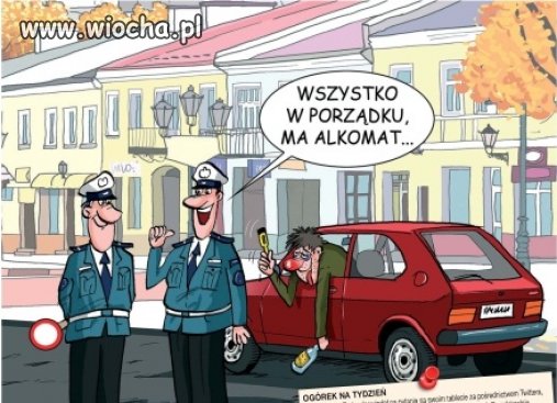 Rozwiązanie problemu pijanych kierowców 
