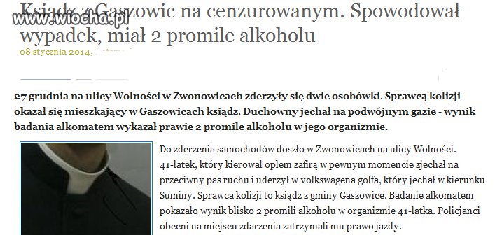 I znowu ksiądz