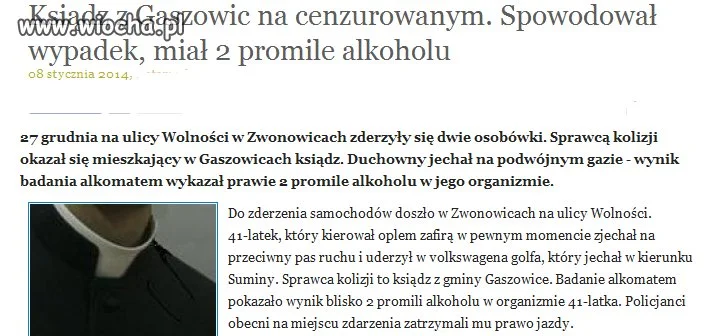 I znowu ksiądz